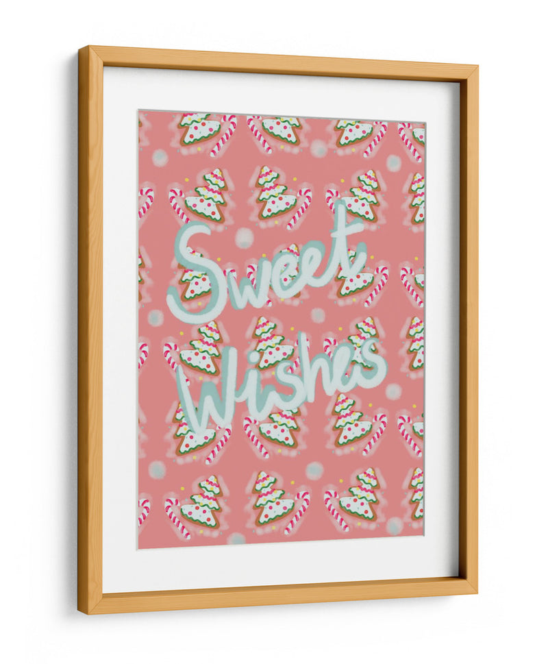 Deseos dulces de Navidad - Art by the | Cuadro decorativo de Canvas Lab
