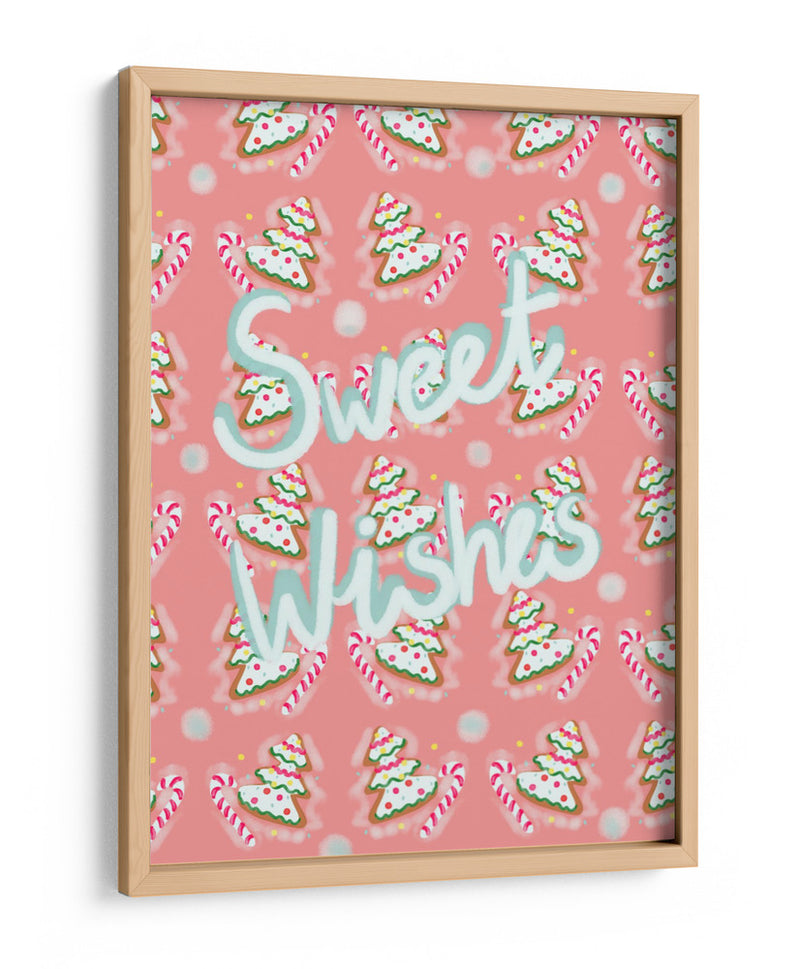 Deseos dulces de Navidad - Art by the | Cuadro decorativo de Canvas Lab