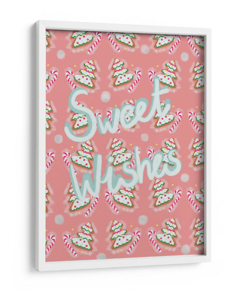 Deseos dulces de Navidad - Art by the | Cuadro decorativo de Canvas Lab