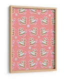 Patrón de Navidad - Art by the | Cuadro decorativo de Canvas Lab