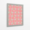 Patrón de Navidad - Art by the | Cuadro decorativo de Canvas Lab