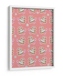 Patrón de Navidad - Art by the | Cuadro decorativo de Canvas Lab