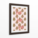 Navidad Ho Ho Ho - Art by the | Cuadro decorativo de Canvas Lab