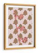 Navidad Ho Ho Ho - Art by the | Cuadro decorativo de Canvas Lab