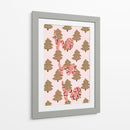 Navidad Ho Ho Ho - Art by the | Cuadro decorativo de Canvas Lab