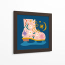 Feliz Navidad No.24 - Treechild | Cuadro decorativo de Canvas Lab