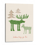 Navidad te trae amor Bird - Annick | Cuadro decorativo de Canvas Lab