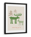 Navidad te trae amor Bird - Annick | Cuadro decorativo de Canvas Lab