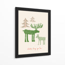 Navidad te trae amor Alce - Annick | Cuadro decorativo de Canvas Lab