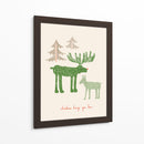 Navidad te trae amor Alce - Annick | Cuadro decorativo de Canvas Lab