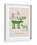 Navidad te trae amor Bird - Annick | Cuadro decorativo de Canvas Lab