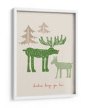 Navidad te trae amor Bird - Annick | Cuadro decorativo de Canvas Lab