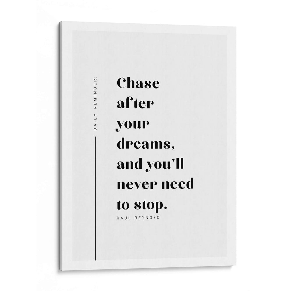 Chase after your dreams - Raúl Reynoso | Cuadro decorativo de Canvas Lab