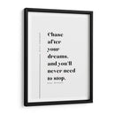 Chase after your dreams - Raúl Reynoso | Cuadro decorativo de Canvas Lab