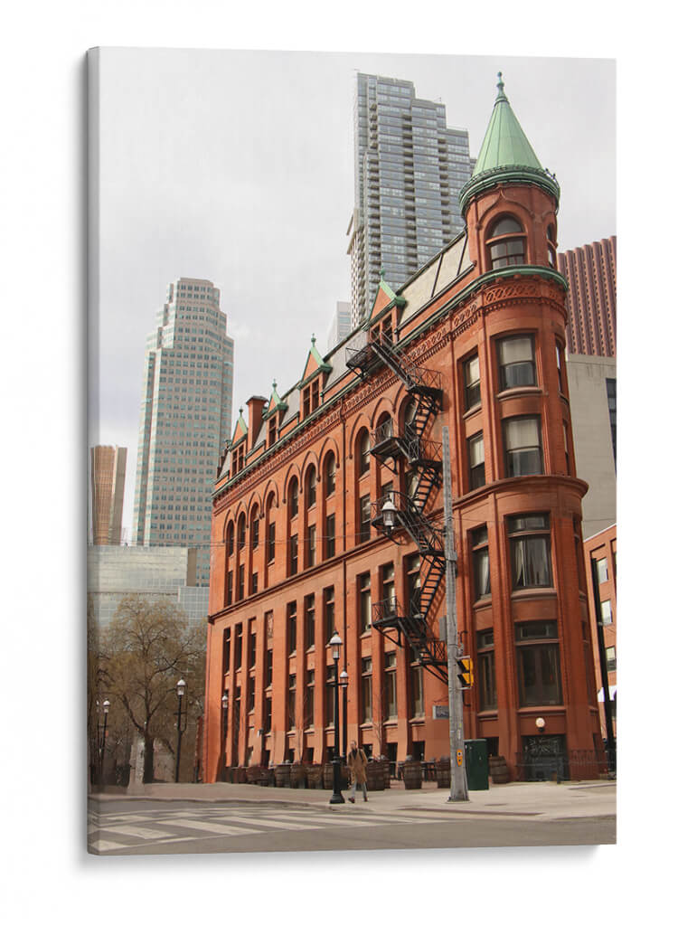Edificio Gooderham en Toronto Canadá - Luis Rodrigo Magaña Andrade | Cuadro decorativo de Canvas Lab