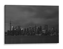 Atardecer en Toronto al blanco y negro - Luis Rodrigo Magaña Andrade | Cuadro decorativo de Canvas Lab