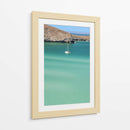 Yate en playa Balandra - Luis Rodrigo Magaña Andrade | Cuadro decorativo de Canvas Lab