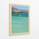 Yate en playa Balandra - Luis Rodrigo Magaña Andrade | Cuadro decorativo de Canvas Lab