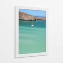 Yate en playa Balandra - Luis Rodrigo Magaña Andrade | Cuadro decorativo de Canvas Lab