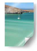 Yate en playa Balandra - Luis Rodrigo Magaña Andrade | Cuadro decorativo de Canvas Lab