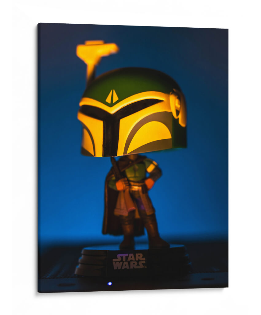 The Mandalorian: Bo Katan - Löwenherz | Cuadro decorativo de Canvas Lab