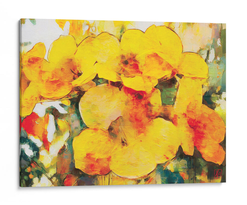 Flor de Mantequilla Rectangular - Hugo Bello | Cuadro decorativo de Canvas Lab