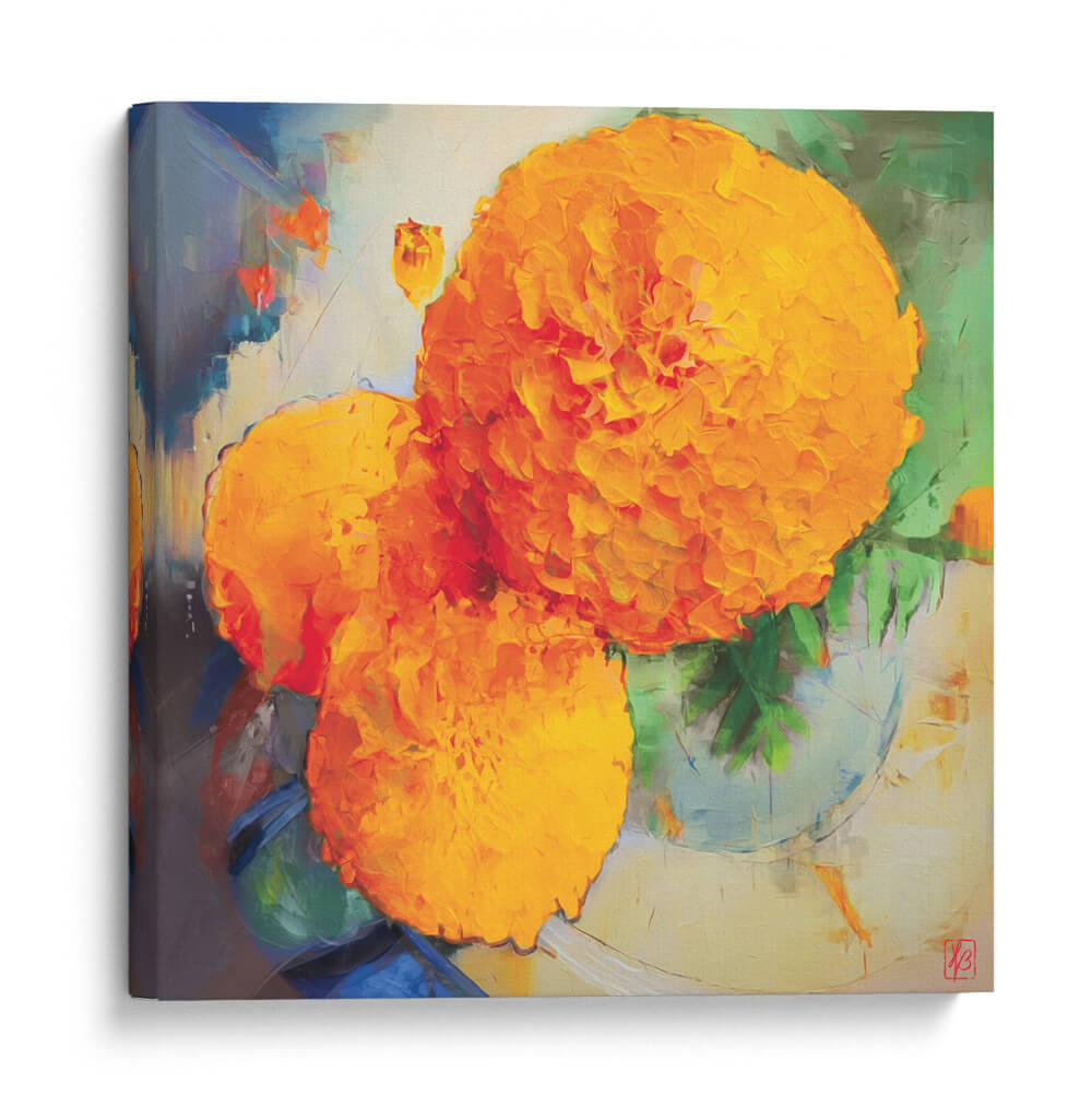 Mexican Marigolds_Cempasúchil 01 - Hugo Bello | Cuadro decorativo de Canvas Lab
