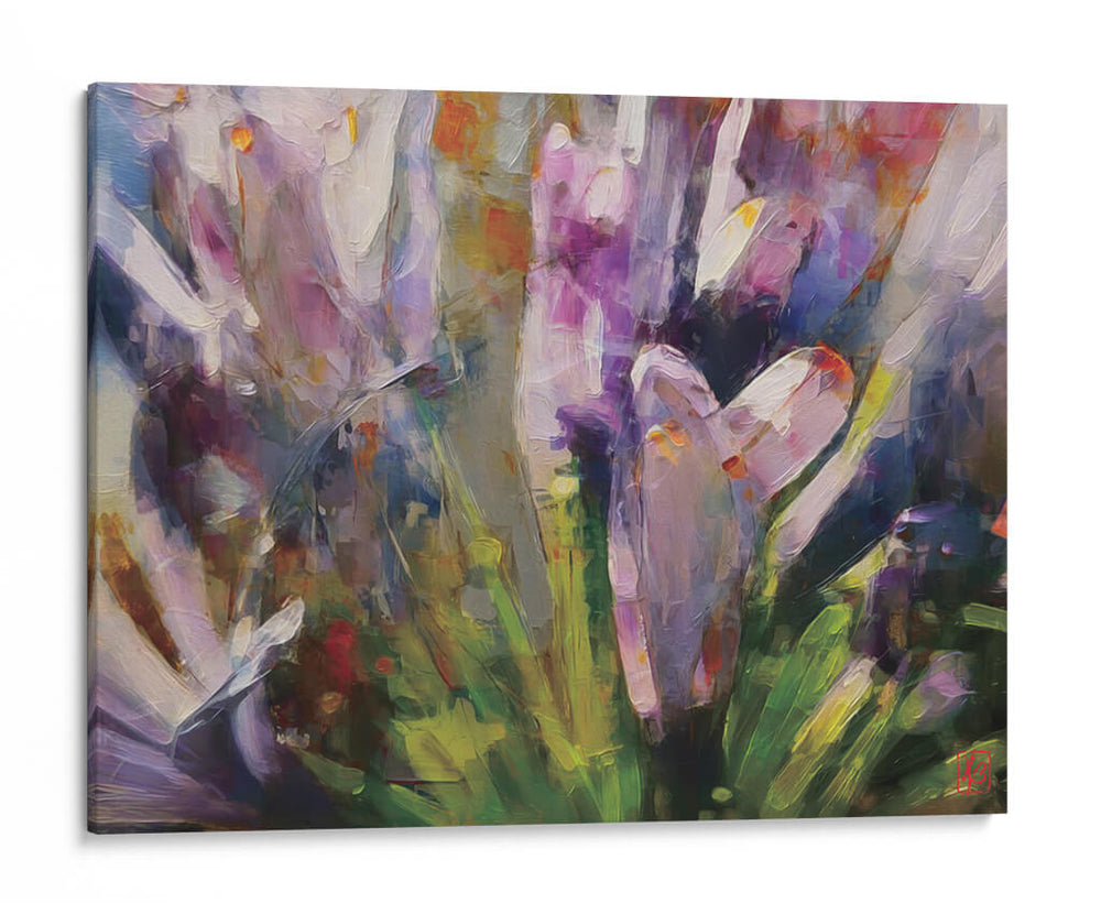 Agapanthus_Lily del Nilo 01 Rectangular - Hugo Bello | Cuadro decorativo de Canvas Lab