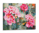 Geranio Rosado 01 Rectangular - Hugo Bello | Cuadro decorativo de Canvas Lab