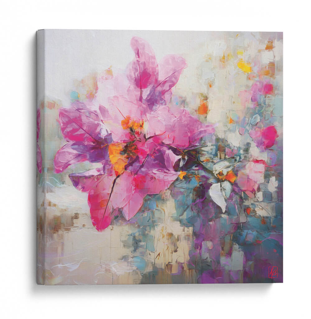 Bougamvillea_Rosada Oscura 01 - Hugo Bello | Cuadro decorativo de Canvas Lab
