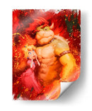 Bowser Paint 01 - Yonatan Rodriguez | Cuadro decorativo de Canvas Lab
