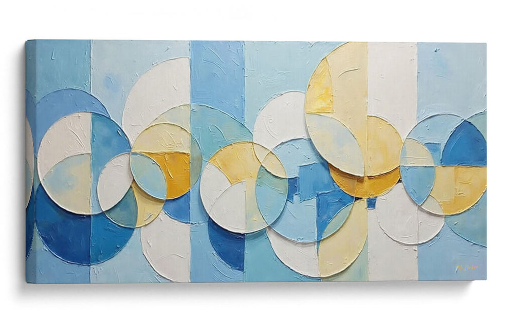 Sinfonía de Círculos - Tito Massia | Cuadro decorativo de Canvas Lab
