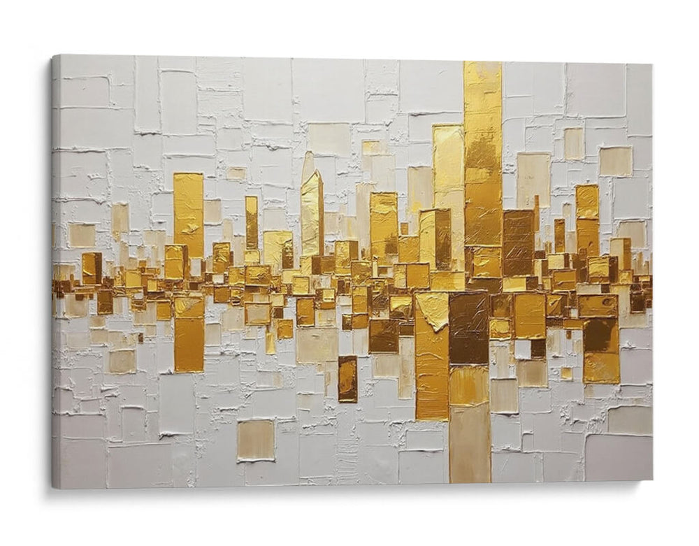 Metrópolis Dorada - Tito Massia | Cuadro decorativo de Canvas Lab