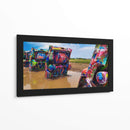Cadillac Ranch - M Gutierrez | Cuadro decorativo de Canvas Lab