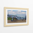 P-51 Mustang  - M Gutierrez | Cuadro decorativo de Canvas Lab