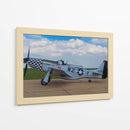 P-51 Mustang  - M Gutierrez | Cuadro decorativo de Canvas Lab