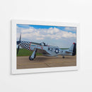 P-51 Mustang  - M Gutierrez | Cuadro decorativo de Canvas Lab