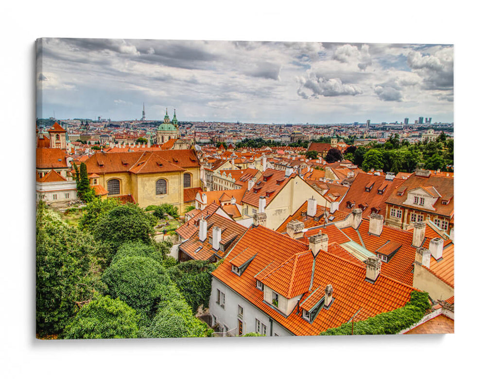 Vista Panoramica en Praga - Imagenes360 | Cuadro decorativo de Canvas Lab