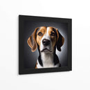 Beagle  - Rev | Cuadro decorativo de Canvas Lab