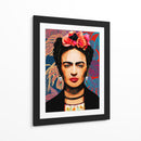 Frida Kahlo - Puffy Design | Cuadro decorativo de Canvas Lab