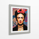 Frida Kahlo - Puffy Design | Cuadro decorativo de Canvas Lab