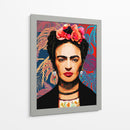 Frida Kahlo - Puffy Design | Cuadro decorativo de Canvas Lab