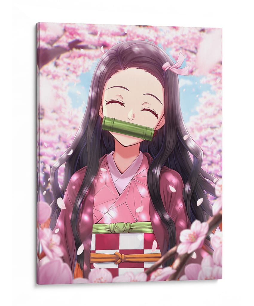 Nezuko Kamado - Puffy Design | Cuadro decorativo de Canvas Lab