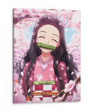 Nezuko Kamado - Puffy Design | Cuadro decorativo de Canvas Lab