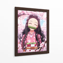 Nezuko Kamado - Puffy Design | Cuadro decorativo de Canvas Lab