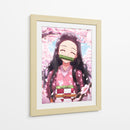 Nezuko Kamado - Puffy Design | Cuadro decorativo de Canvas Lab