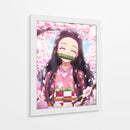 Nezuko Kamado - Puffy Design | Cuadro decorativo de Canvas Lab