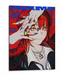 Makima One Piece - Puffy Design | Cuadro decorativo de Canvas Lab