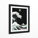 La gran ola (Ukiyo-e) - Puffy Design | Cuadro decorativo de Canvas Lab