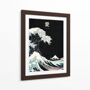 La gran ola (Ukiyo-e) - Puffy Design | Cuadro decorativo de Canvas Lab